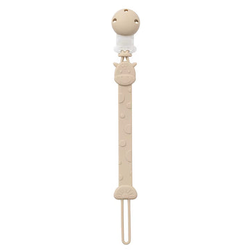 BPA-Free Silicone Pacifier Clips, One-Piece Design, Baby 3+
