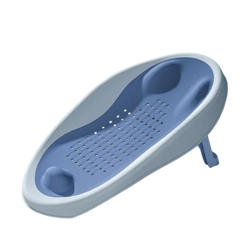 Foldable Baby Bath Seat with Non-Slip Support & Ergonomic Backrest