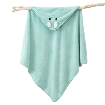 Baby Hooded Towel – Soft Newborn Bathrobe Swaddle Wrap