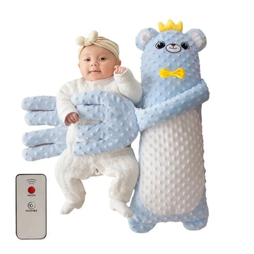 Electric Baby Sleep Pillow with Remote – Soothing Doll