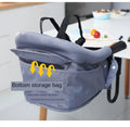 Portable Baby Feeding High Chair with Five-Point Safety Belt