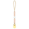 Pacifier Clips Chain Silicone Beads BPA Free DIY Dummy Clip Holder Soother Chains Baby Teething Toys Chew Shower Gifts Dropship