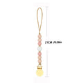 Pacifier Clips Chain Silicone Beads BPA Free DIY Dummy Clip Holder Soother Chains Baby Teething Toys Chew Shower Gifts Dropship
