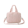Travel Essentials Multifunctional Baby Diaper Bag Crossbody Large Capacity Mommy Bag Flower Baby Nappy Bag for Mother Kids