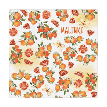 Citrus Floral Tablecloth - Perfect for Spring Gatherings and Celebrations