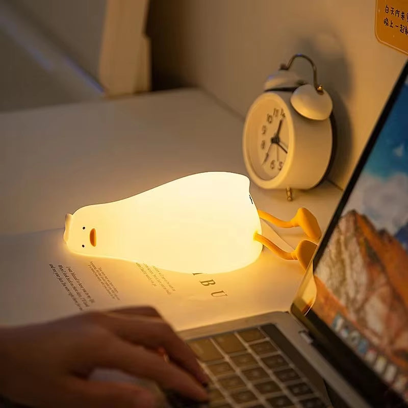 LED Sleep Sheep Night Light USB Rechargeable, Dimmable