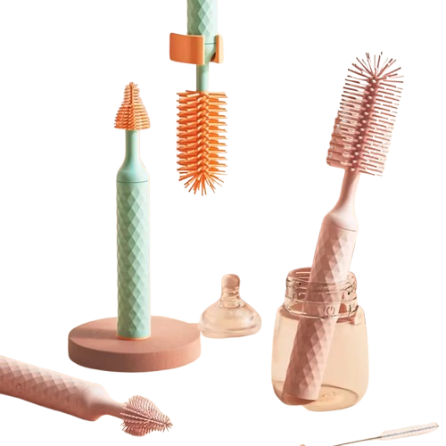 Electric Silicone Bottle Brush