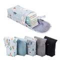 Reusable Waterproof Baby Diaper Bag Organizer for Wet/Dry