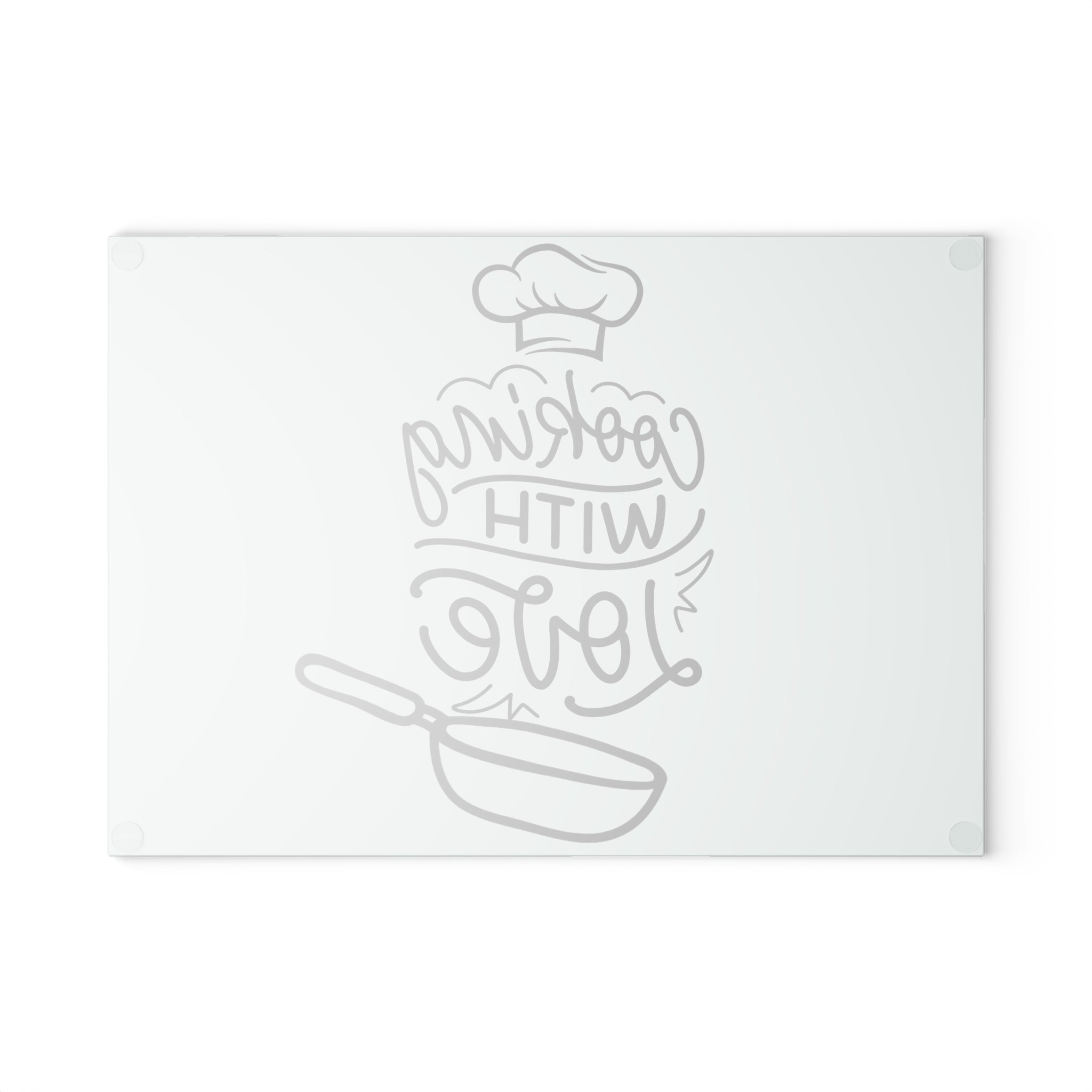 Cute Glass Cutting Board - 