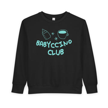 Malinki Babyccino Club Toddler Sweatshirt — Multi-Color,