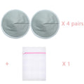 4 Pairs High Quality Reusable Nursing Pads Pregnant Women Skin Friendly Postpartum Washable Breast Pads Breastfeeding Accessory