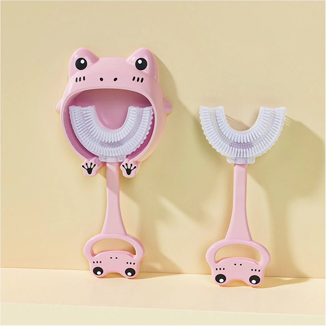 U-Shaped Silicone Toothbrush