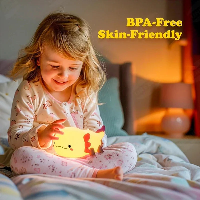Silicone Night Light Nursery Lamp with Touch Control