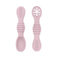 Baby Spoon Fork Set Food Grade Silicone Sticky Spoon Children Cutlery Training Spoon Feeding Tableware Soft Kitchen Accessories