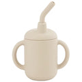 Portable Baby Feeding Cups Kids Learning Drinkware Liquid Feed Silicone Sippy Cups Leakproof Mug Toddlers Straw Water Bottle