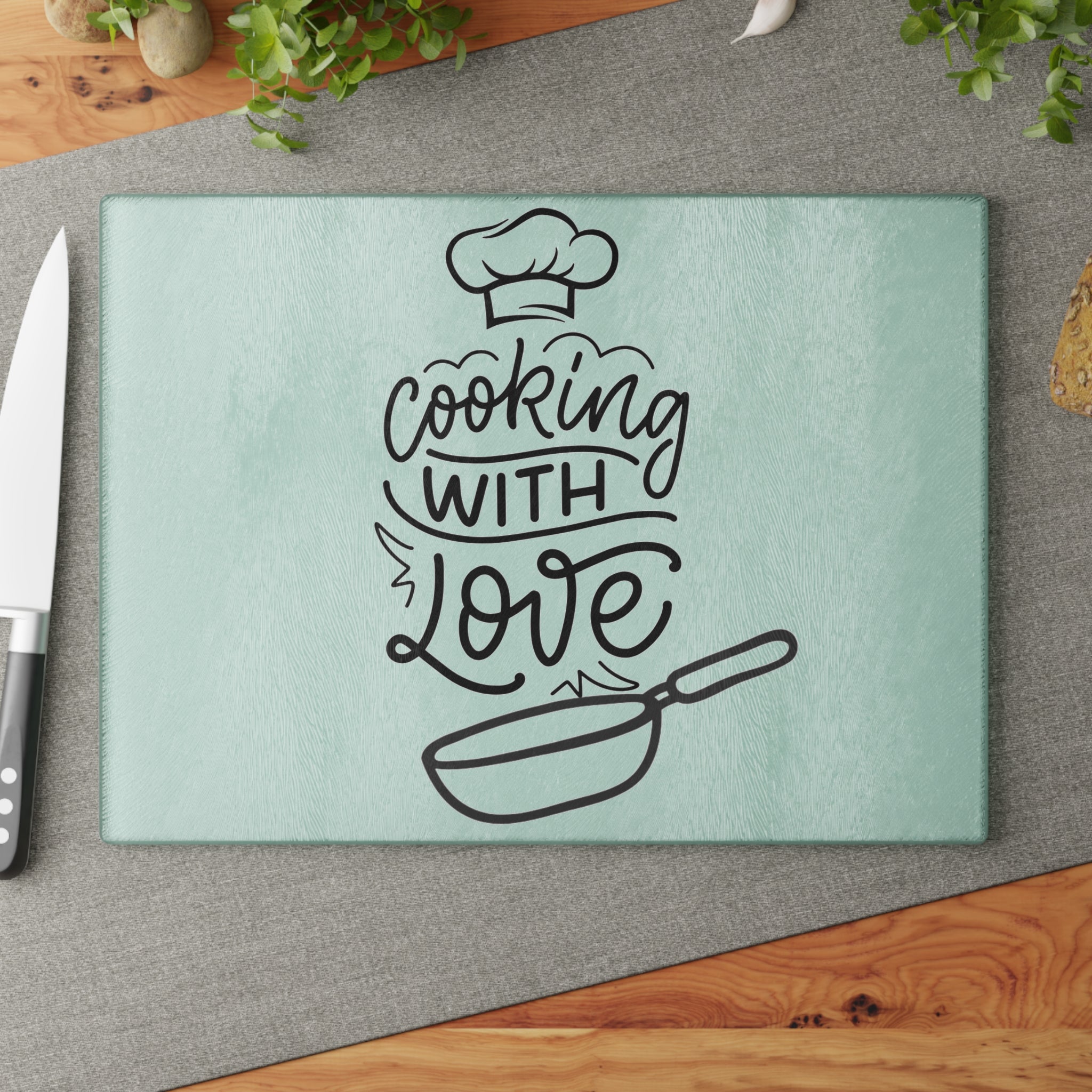 Cute Glass Cutting Board - 
