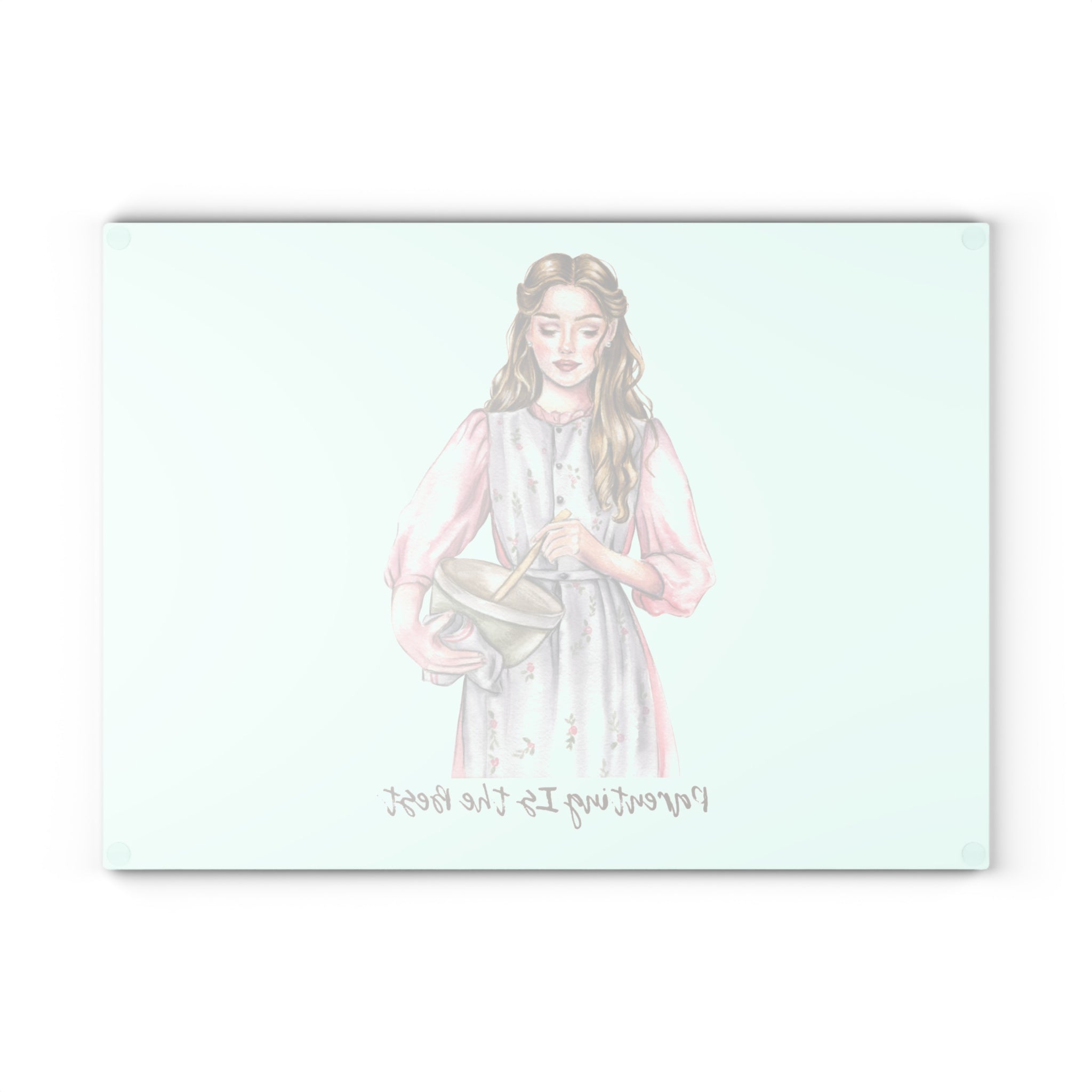 Cute Glass Cutting Board - 