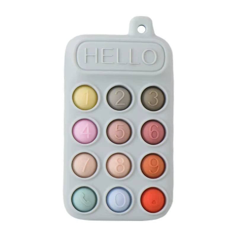 Baby Phone Teether BPA-Free Toy for Teething Relief