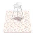 Elinfant 1 Pc Baby High Chair Splat Mat Portable Baby Dining Chair Mat Waterproof Spill Mat Anti-Slip Floor Protector Splash Mat