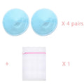 4 Pairs High Quality Reusable Nursing Pads Pregnant Women Skin Friendly Postpartum Washable Breast Pads Breastfeeding Accessory