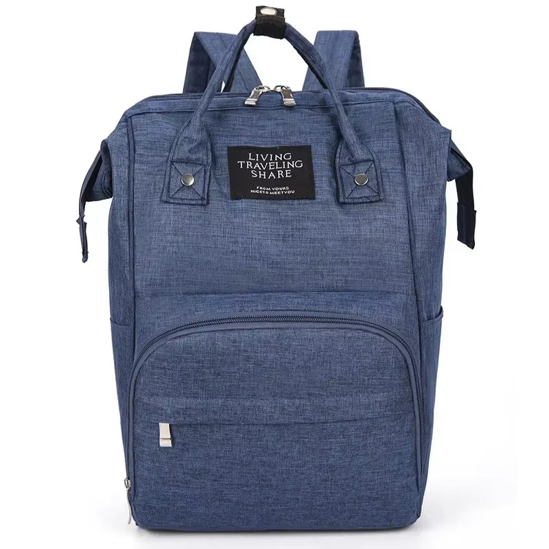 Nappy Backpack Diaper Bag Mummy Large Capacity Bags Mom Baby Multi-Function Waterproof Outdoor Travel Diaper Bags for Baby Care