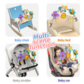 Baby Toy Stroller Arch Musical Rattle Clip Crib Mobile 0-12M