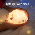 LED Sleep Sheep Night Light USB Rechargeable, Dimmable