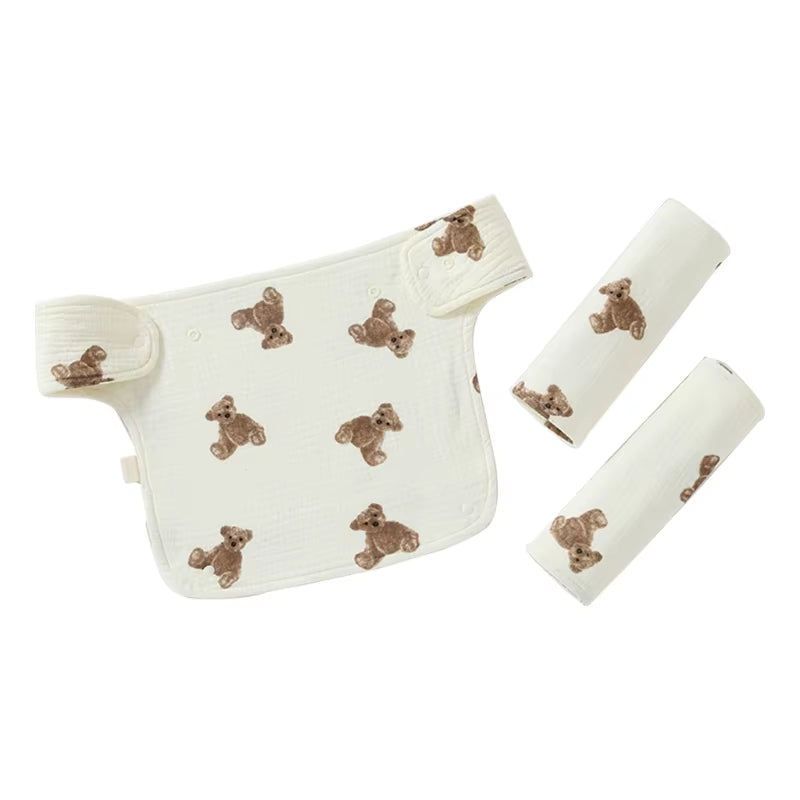 Baby Waist Stool Drool Bib Softcotton Teething Pad Newborn Infants Saliva Towel Multifunction Baby Carrier Baby Strap