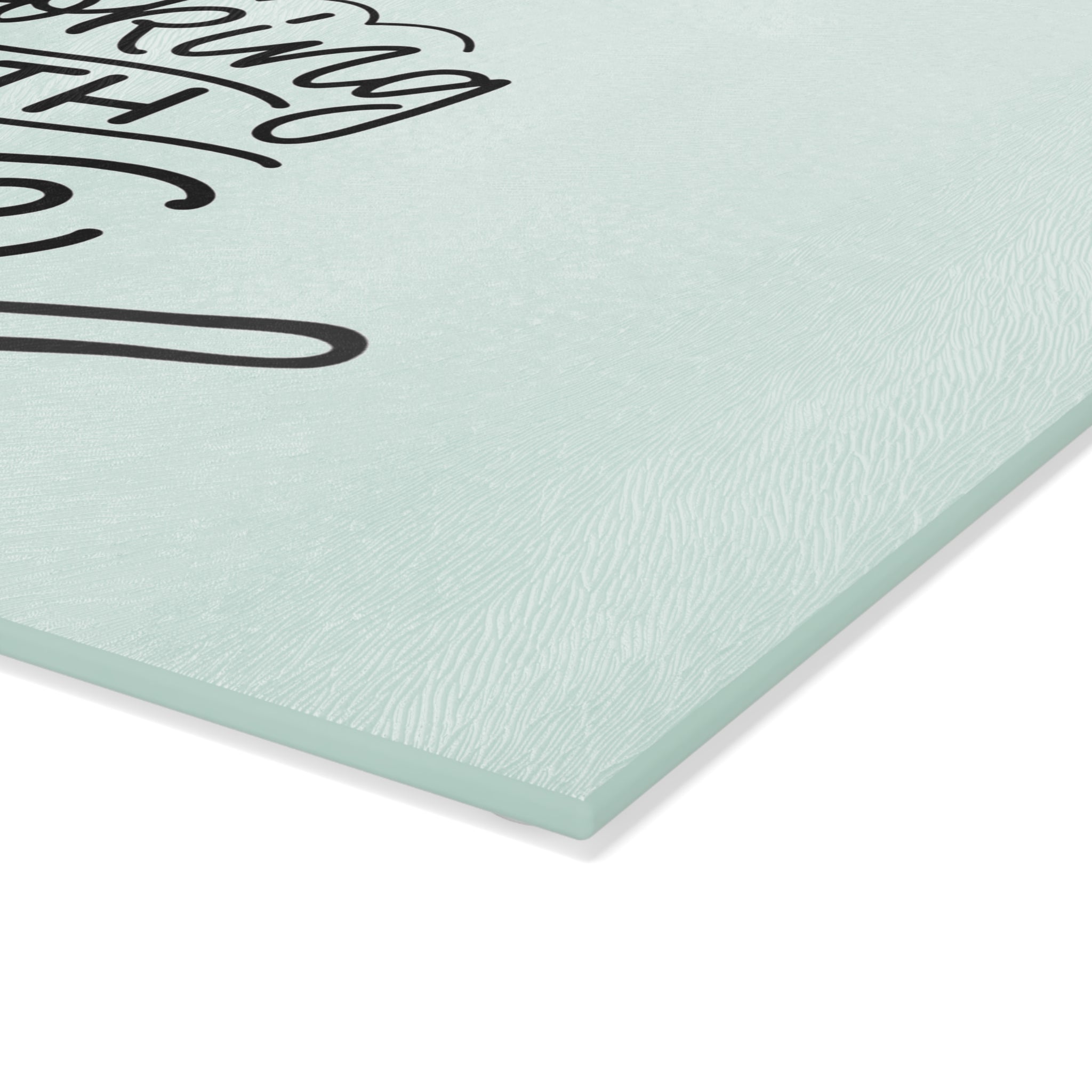 Cute Glass Cutting Board - 