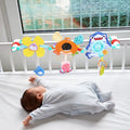 Baby Toy Stroller Arch Musical Rattle Clip Crib Mobile 0-12M