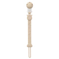 BPA-Free Silicone Pacifier Clips, One-Piece Design, Baby 3+