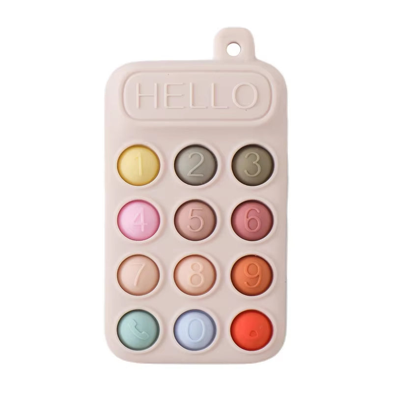 Baby Phone Teether BPA-Free Toy for Teething Relief