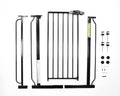 Baby Gate, Bonus Kit, Includes 4-Inch Extension Kit, Black, 4 Count (Pack of 1)