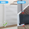 Baby Gate Retractable Gates for Stairs, Mesh Dog Gate for the House