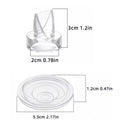 6Pcs/Set Silicone Duckbill Valve and Diaphragm Breast Pump Parts Protection Baby Feeding Nipple Electric Breast Pump Accessories