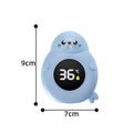 JUSTLANG Blue Seal Baby Bathtub Shower Water LED Thermometer Baby Safe Temperature Sensor Floating Waterproof Baby Cartoon