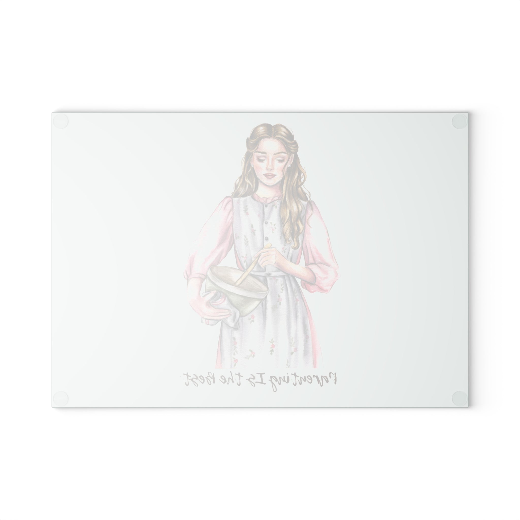Cute Glass Cutting Board - 