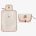 Foldable Baby Diaper Changing Pad Waterproof Newborn Nappy Changing Mat Travel Diaper Change Sheet Bedding Urine Pads Breathable