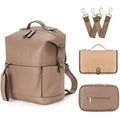 Leather Diaper Bag & Stroller Organizer Stylish Baby Gear