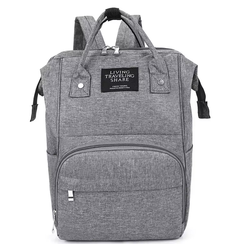 Nappy Backpack Diaper Bag Mummy Large Capacity Bags Mom Baby Multi-Function Waterproof Outdoor Travel Diaper Bags for Baby Care