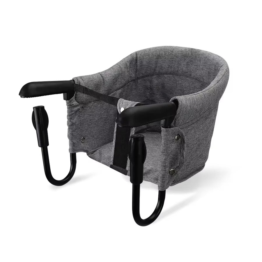 Portable Baby Feeding High Chair with Five-Point Safety Belt