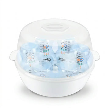 Baby Bottle Sterilizer – Microwave Steam Sanitizer & BPA-Free ABS