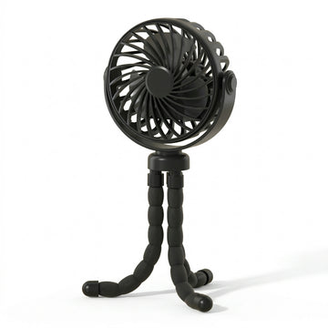 Baby Stroller Fan – Portable Cooling with Flexible Tripod & USB