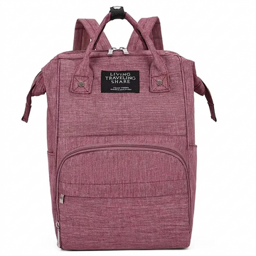 Diaper Backpack Large Capacity Travel Organizer Waterproof Design