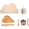 Baby Wooden Tableware Feeding Set