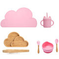 Baby Wooden Tableware Feeding Set