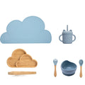 Baby Wooden Tableware Feeding Set