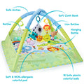 Baby Play Gym & Fitness Mat Fun & Developmental Play Space