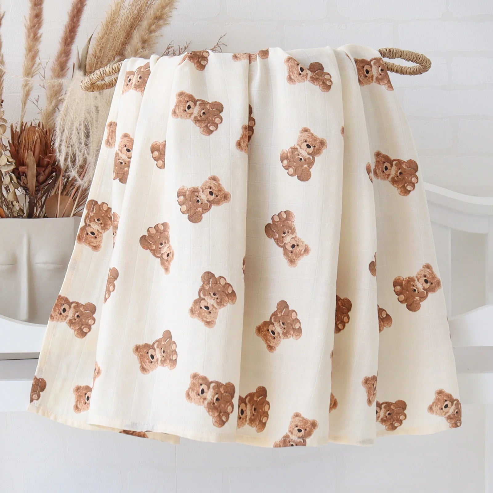 Bamboo Cotton Muslin Blanket