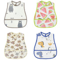Cute Waterproof Baby Bib – Adjustable EVA Feeding Apron